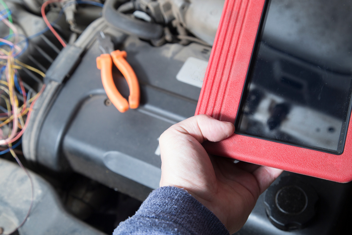 A scanner for car diagnostics